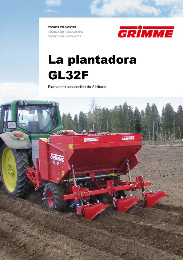 La plantadora GL 32 F