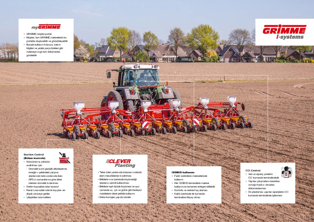 GRIMME i-systems - MATRIX Ekim teknolojisi