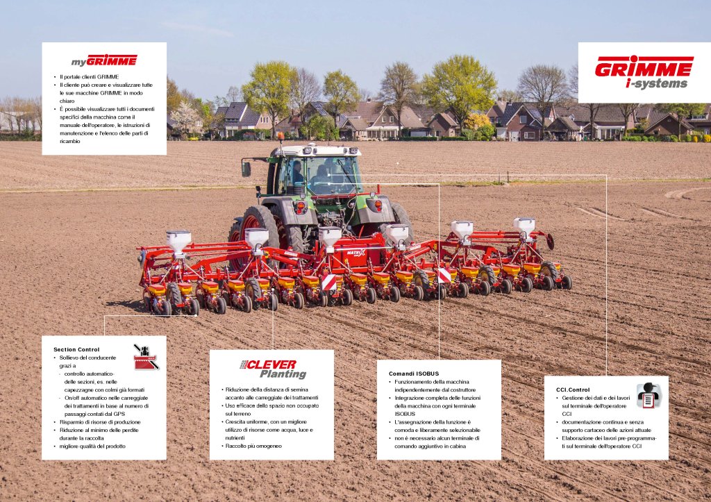 GRIMME i-systems - MATRIX Tecnologia della semina