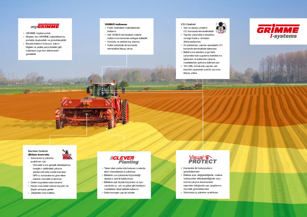 GRIMME i-systems - Ekim teknolojisi