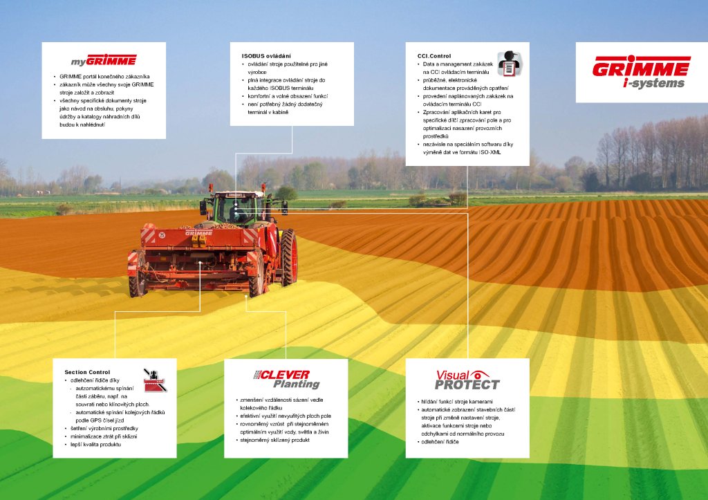 GRIMME i-systems - Technika pro sázení