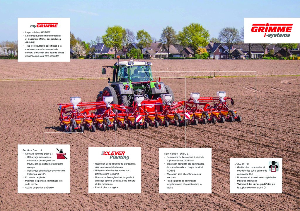 GRIMME i-systems - MATRIX Technique de semis