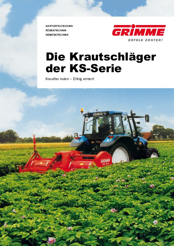 Die Krautschläger der KS-Serie