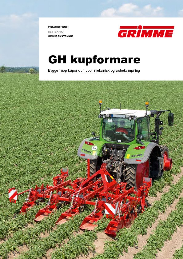 GH kupformare