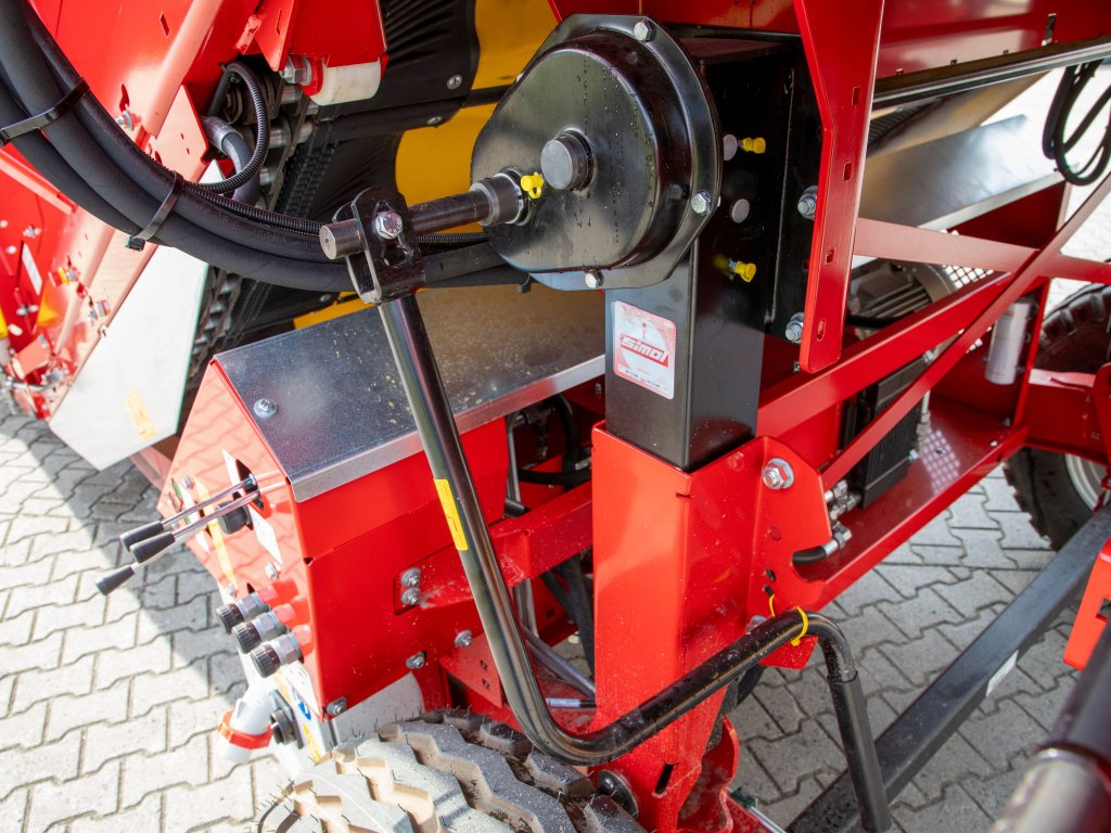 L.20 - Mechanische Abstands- und Neigungsverstellung der Enterdungswalzen