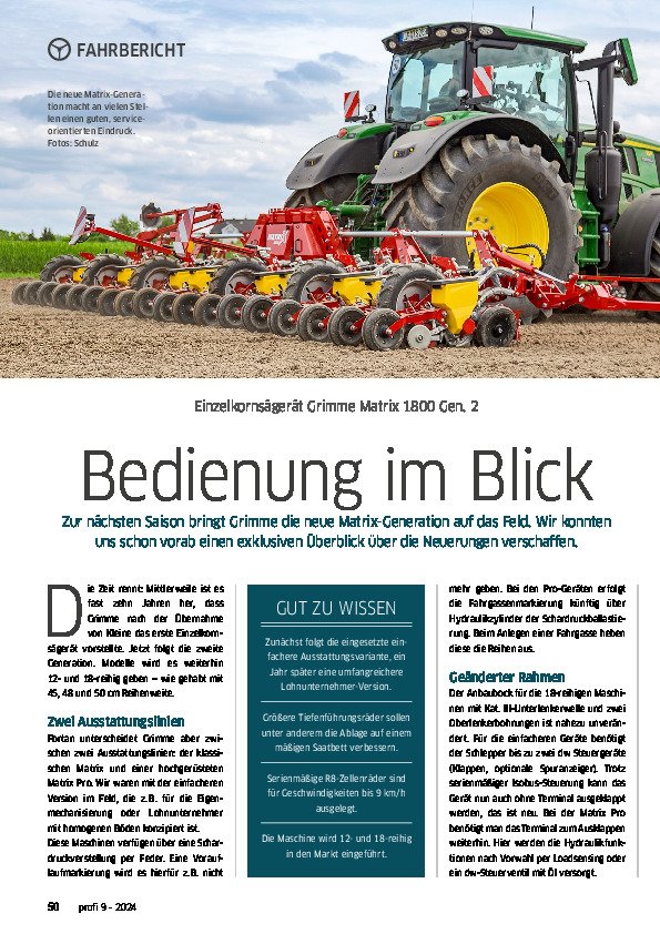 Fahrbericht MATRIX 2024_DE