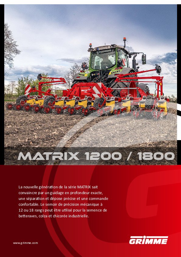 Die neue MATRIX1200-1800_FR