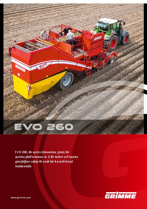 Prospekt_EVO 260_TR