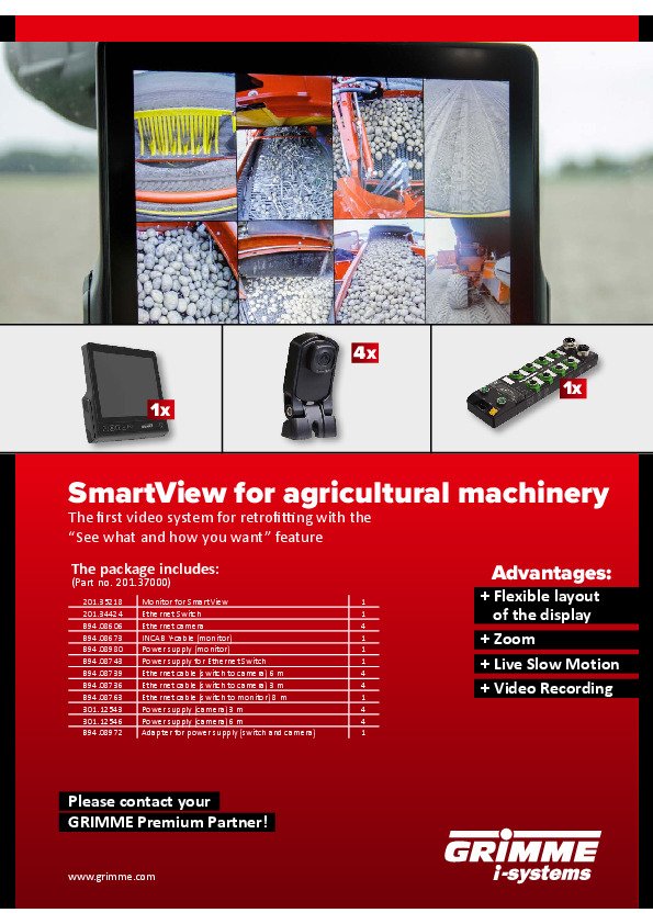112025_isystem Flyer_GRIMME_SmartView_EN