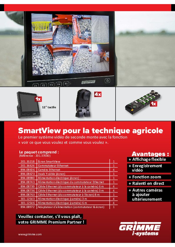 112025_isystem Flyer_GRIMME_SmartView_FR
