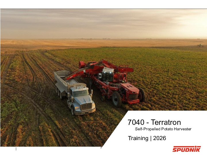 Walk Around 7040 Harvester